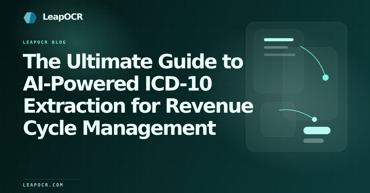 The Ultimate Guide to AI-Powered ICD-10 Extraction for Revenue Cycle Management preview