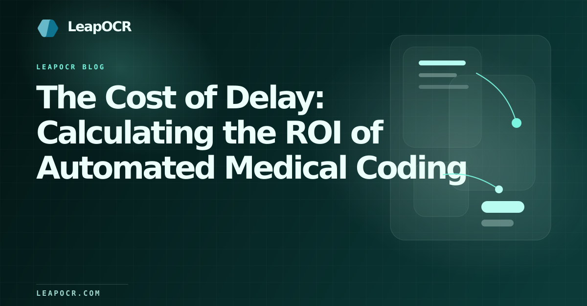 The Cost of Delay: Calculating the ROI of Automated Medical Coding preview